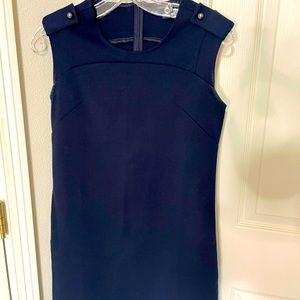Navy blue banana republic dress size 0